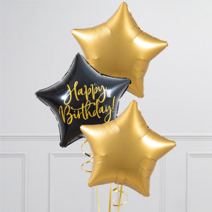 Gold and Black Stars