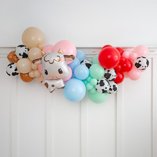 Farmyard Party Foils Inflated Balloon Garland 2m