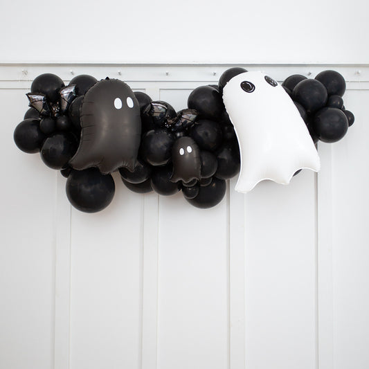 Midnight Ghouls Halloween Party Foils Inflated Balloon Garland 2m