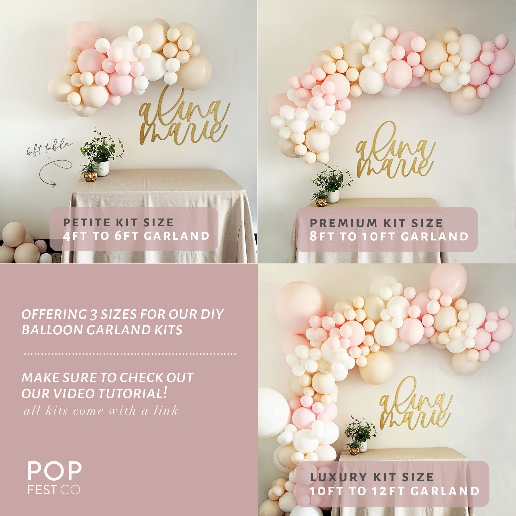 Harper Balloon Arch Kit